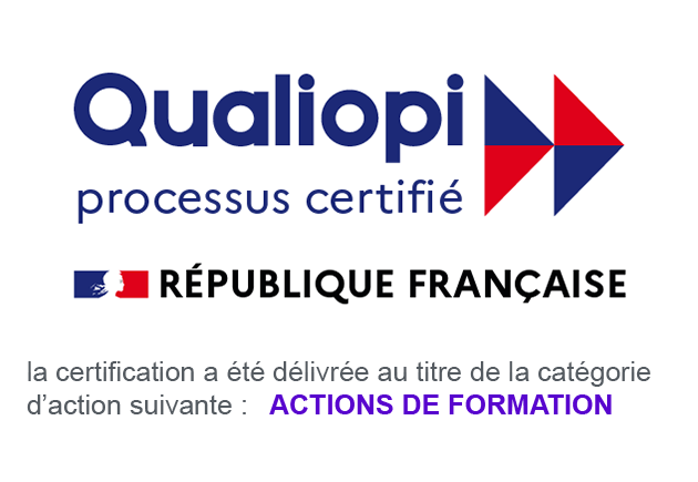 Logo Qualiopi - Processus certifié pour MGCM Academy - centre de formation professionnelle en supply chain